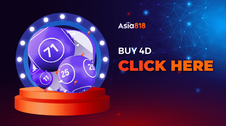 ASIA818 4D campaign banner